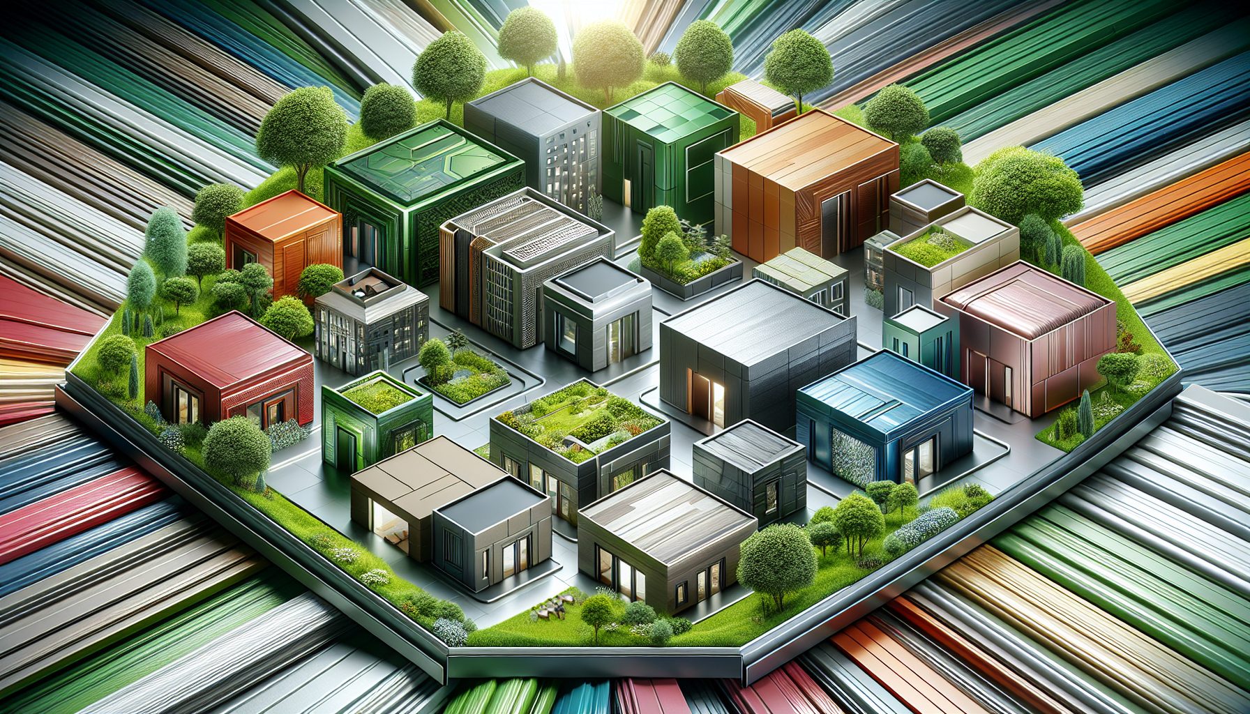 Eco-friendly composite cladding in different colors