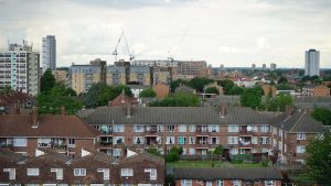 Image of social housing that could have RAAC concrete